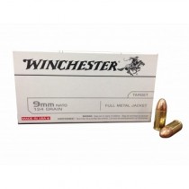 Winchester USA 9mm NATO 124gr FMJ Ammunition - 1000 Rounds